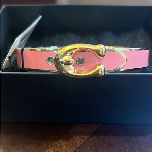Pink Coach Bangle. Brand new with tags. - Picture 1 of 2